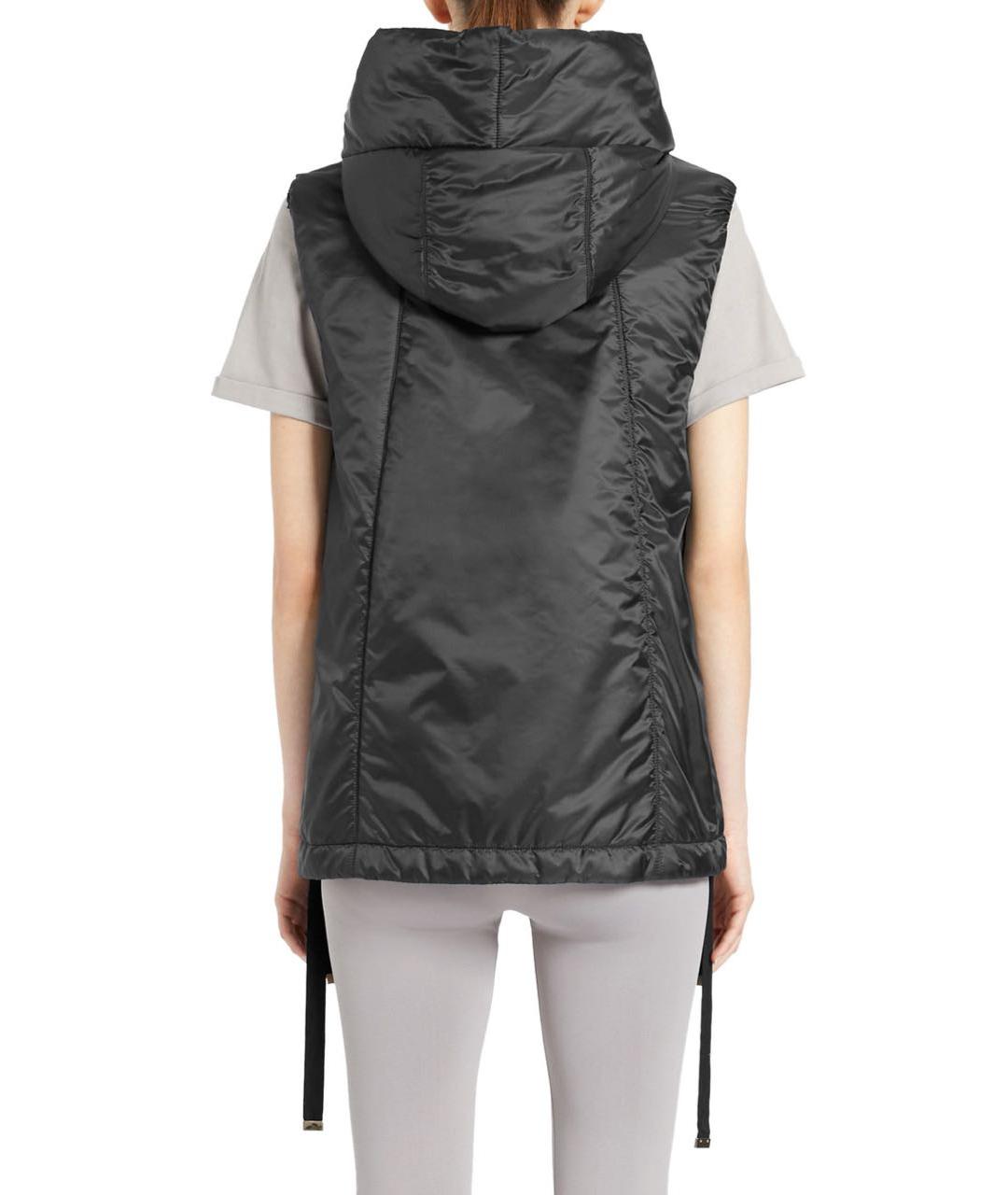 MAX MARA Черный жилет, фото 3