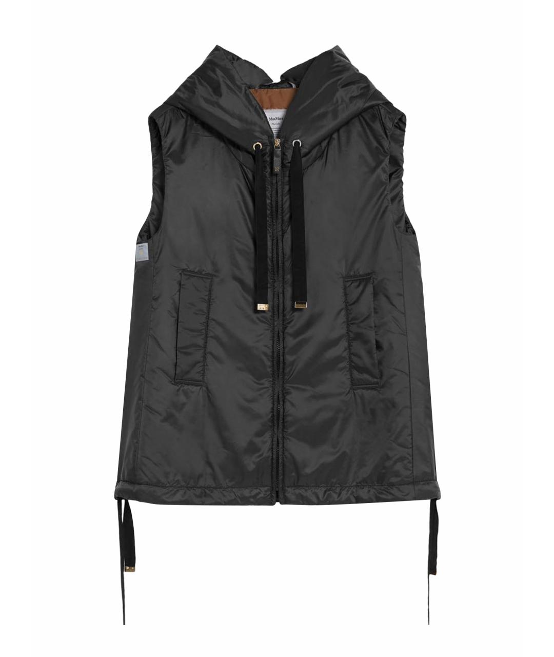 MAX MARA Черный жилет, фото 7