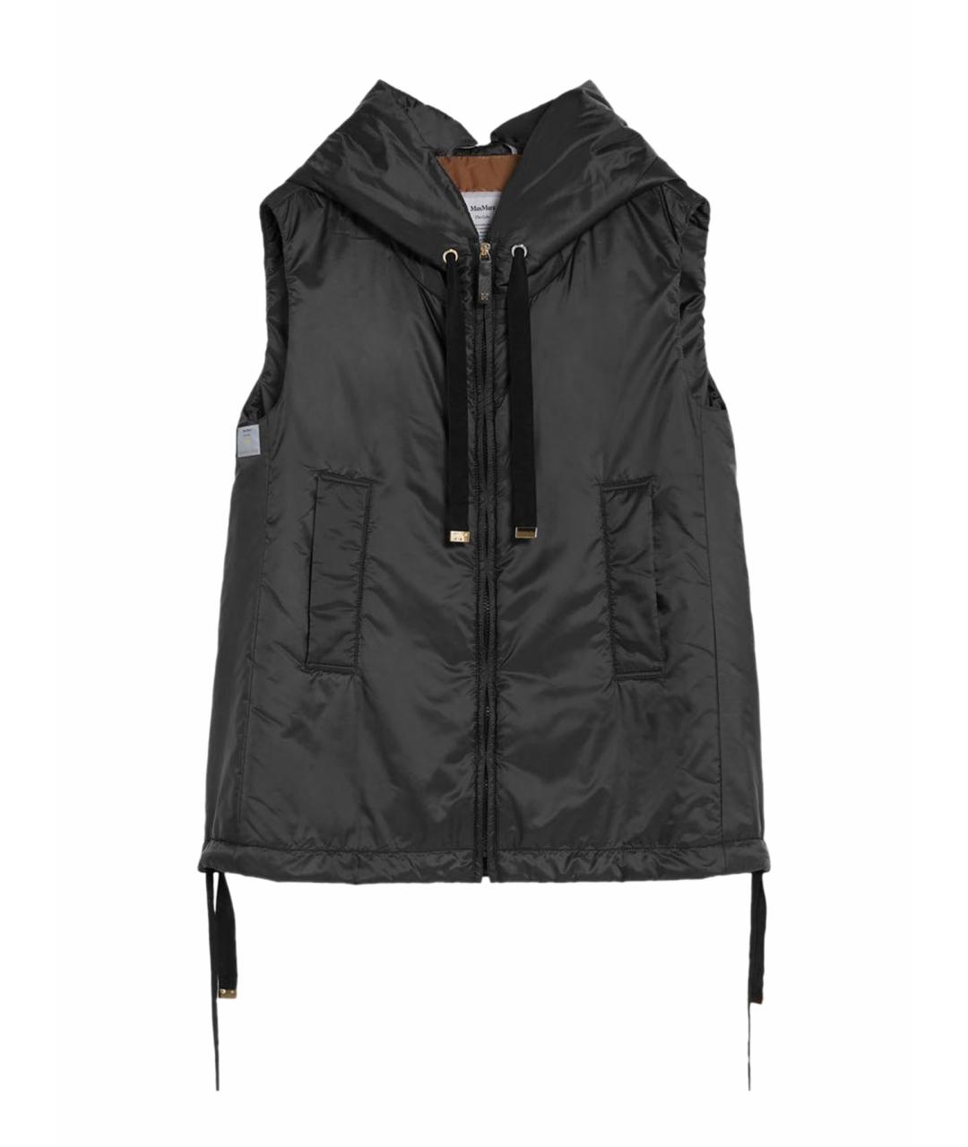 MAX MARA Черный жилет, фото 1