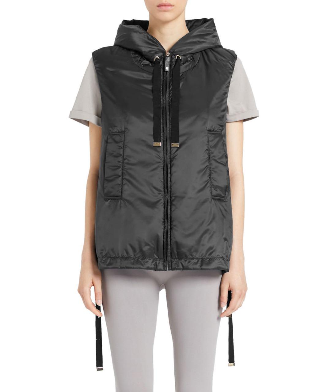 MAX MARA Черный жилет, фото 2