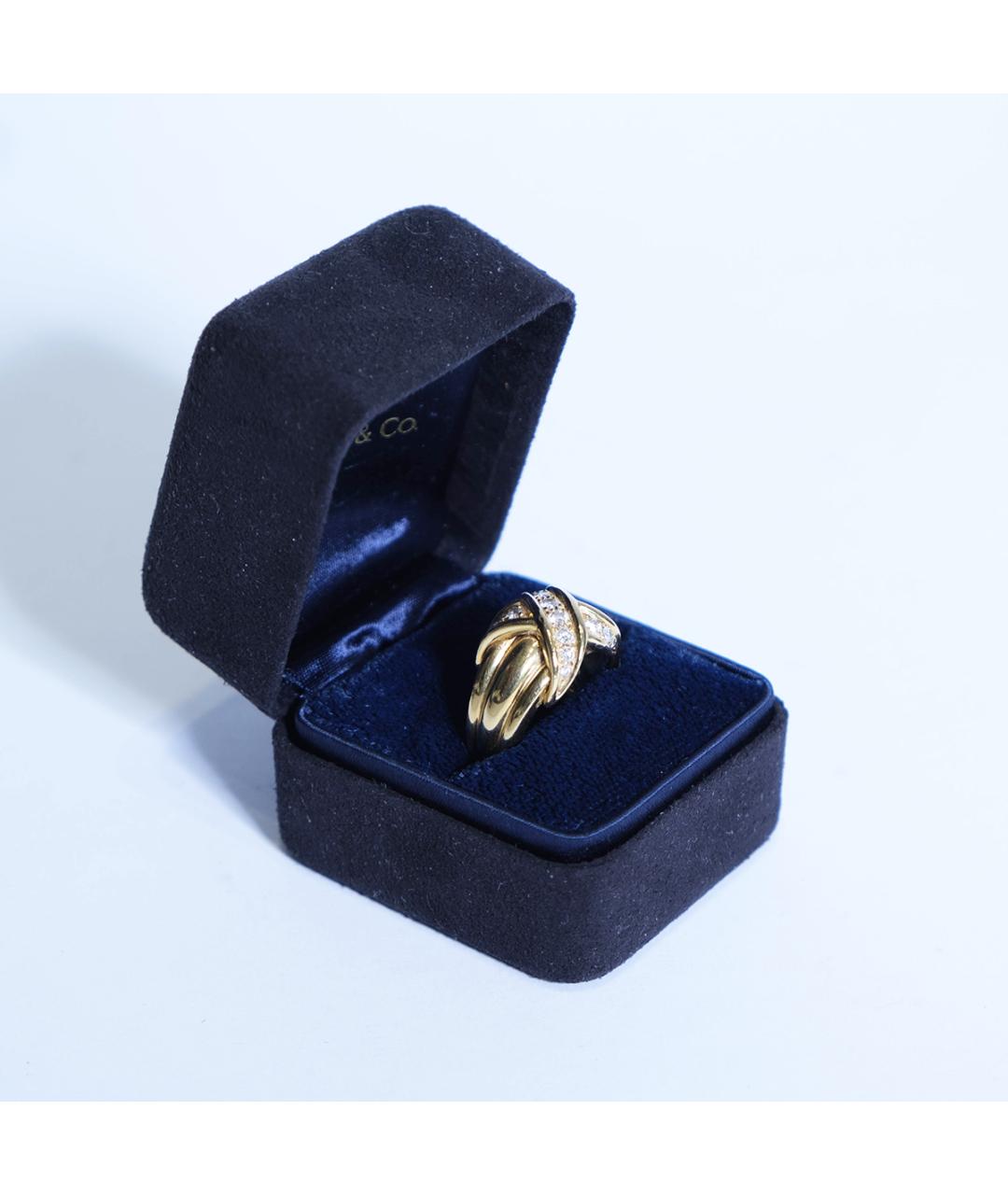 TIFFANY&CO Золотое кольцо из желтого золота, фото 4