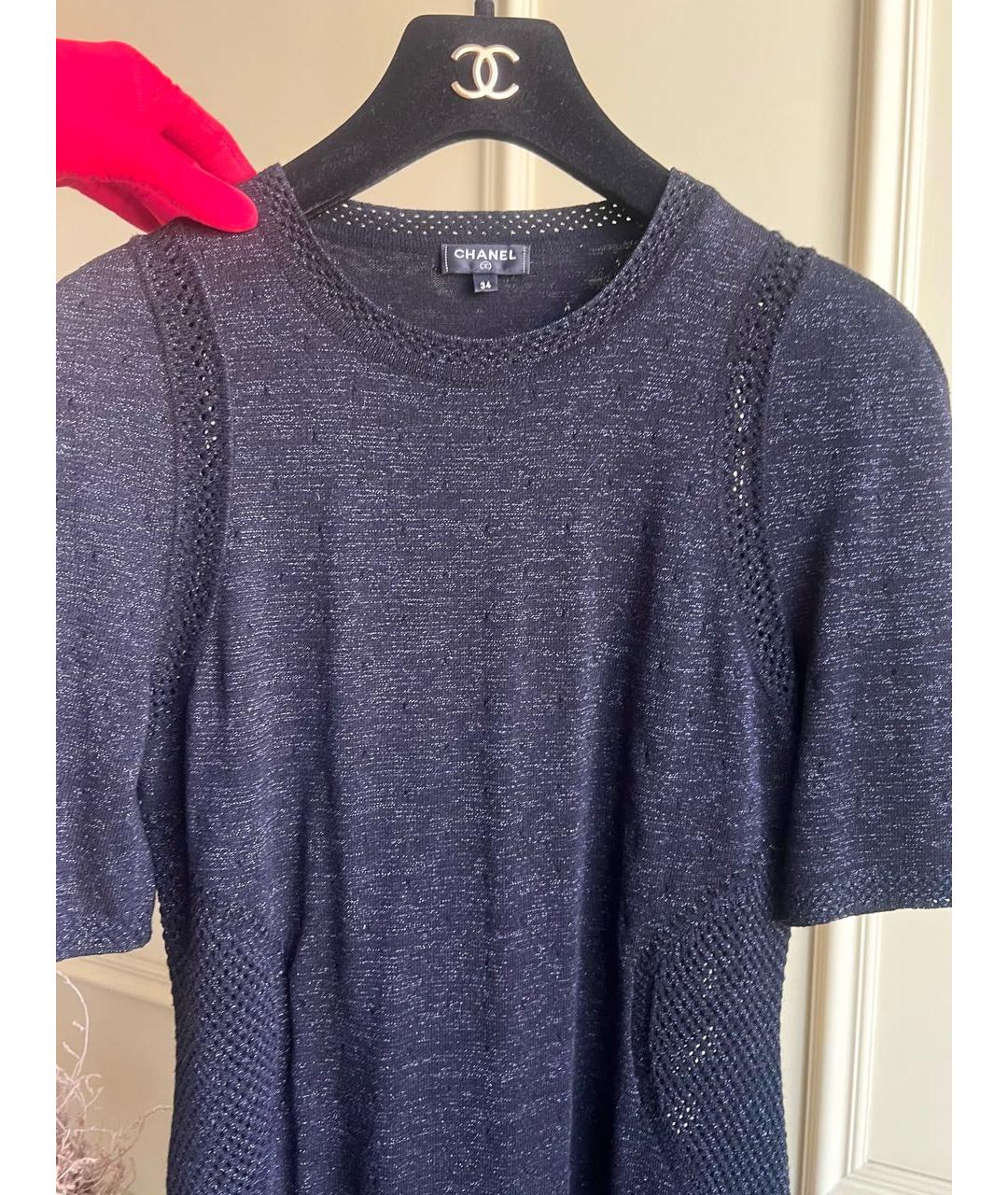 CHANEL Черное повседневное платье, фото 2