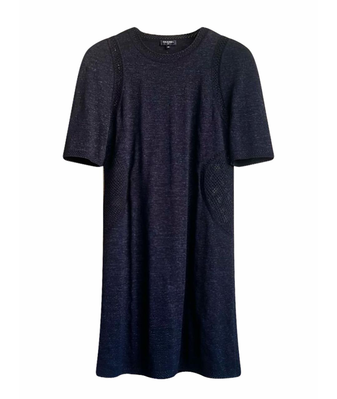 CHANEL Черное повседневное платье, фото 1