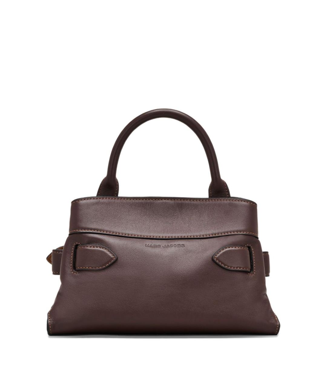 MARC JACOBS Коричневая кожаная сумка тоут, фото 4