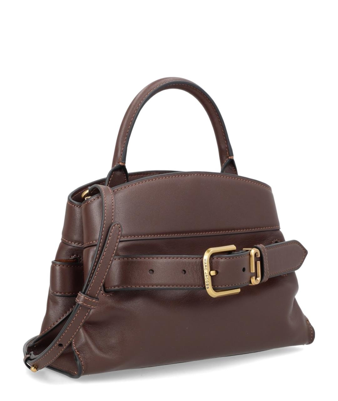 MARC JACOBS Коричневая кожаная сумка тоут, фото 2