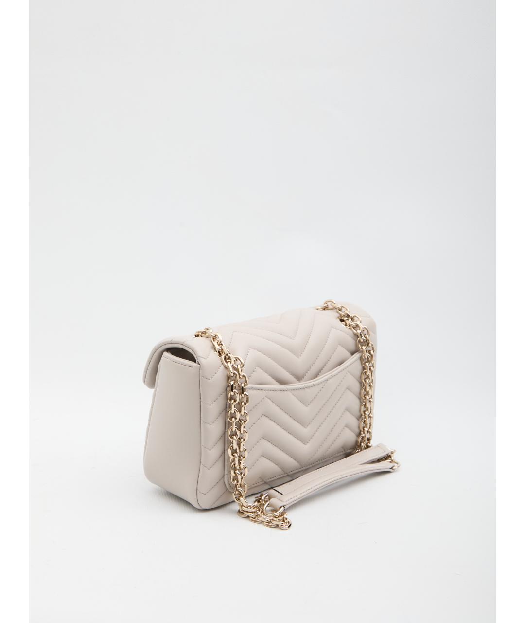 GUCCI Белая кожаная сумка через плечо, фото 2