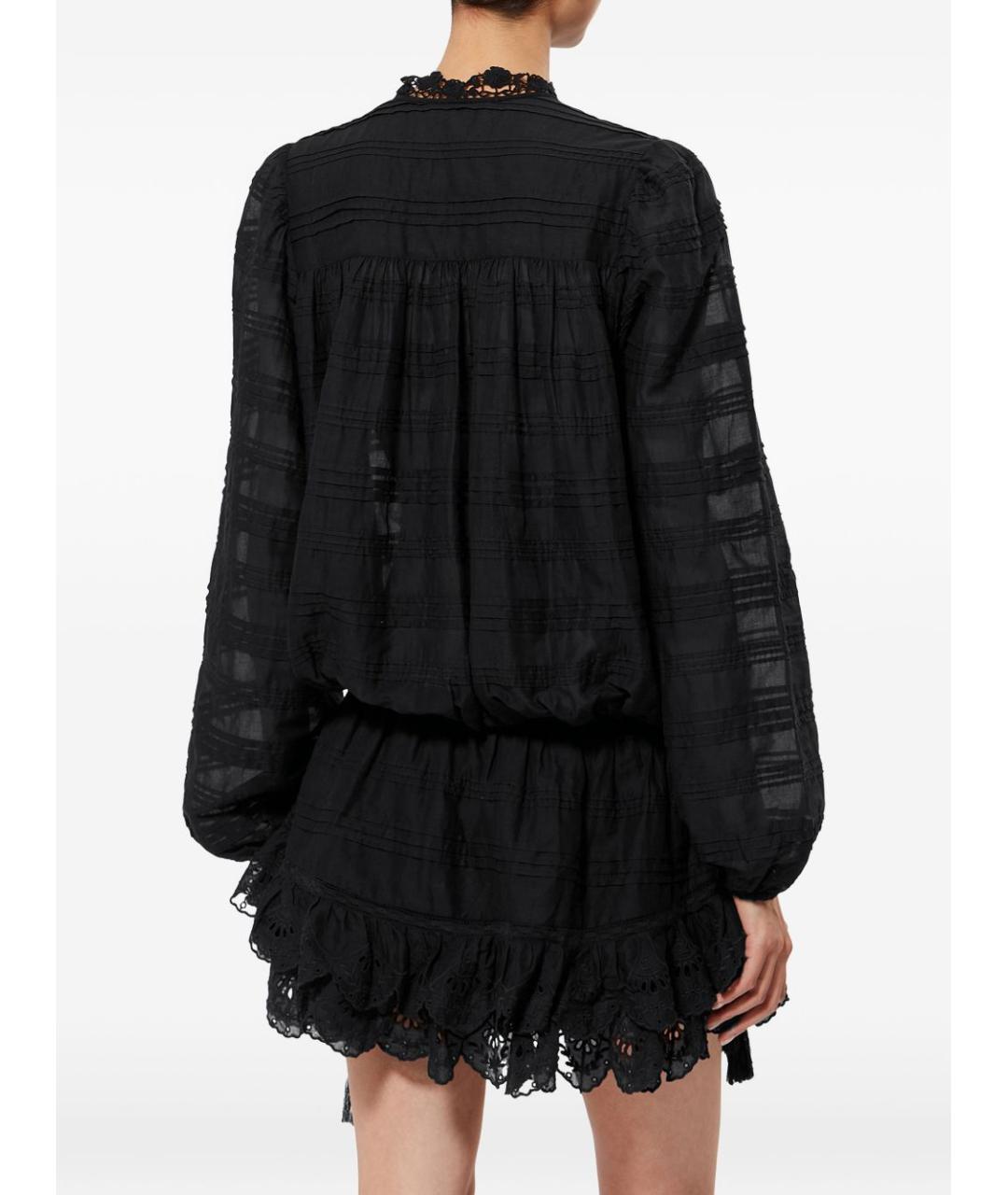 ISABEL MARANT Черное полиэстеровое повседневное платье, фото 5