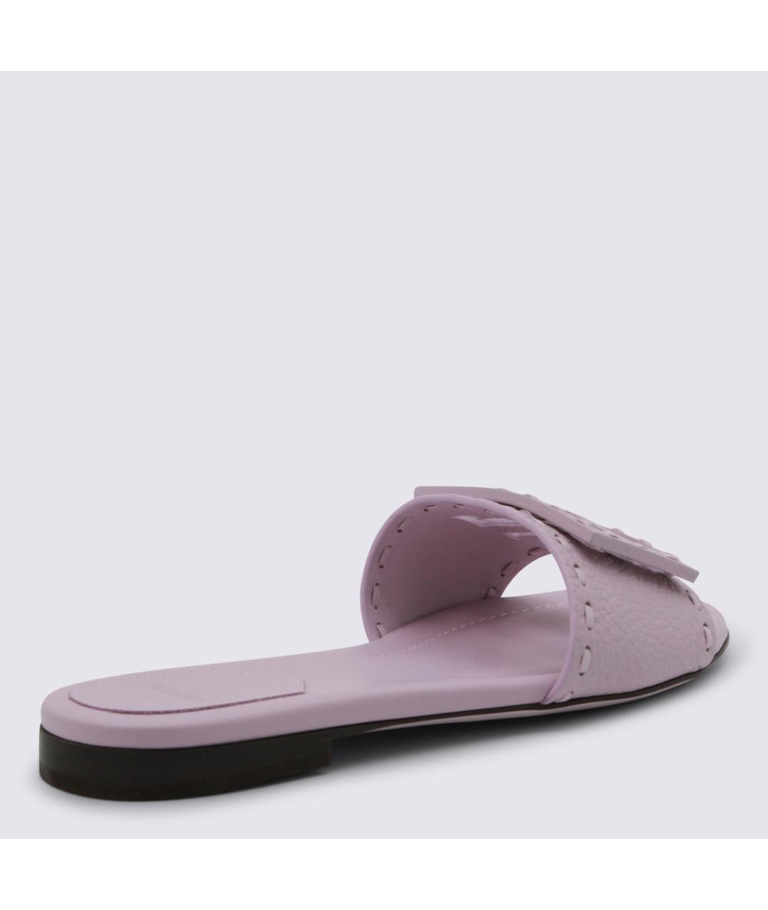 FENDI Кожаные сандалии, фото 3