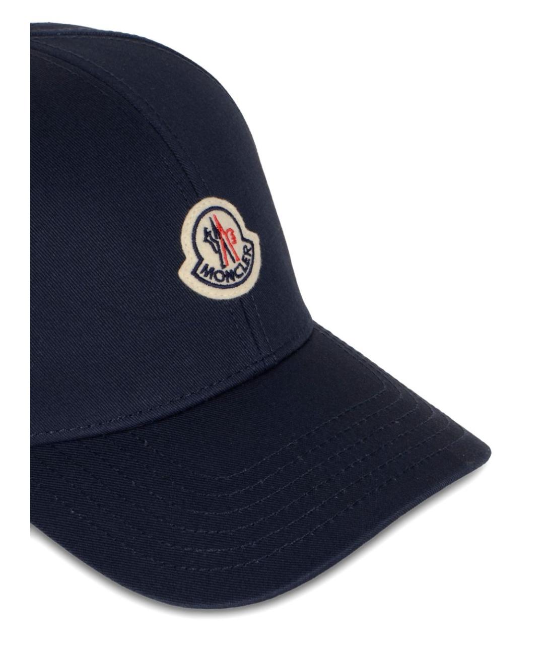 MONCLER Синяя хлопковая кепка/бейсболка, фото 5