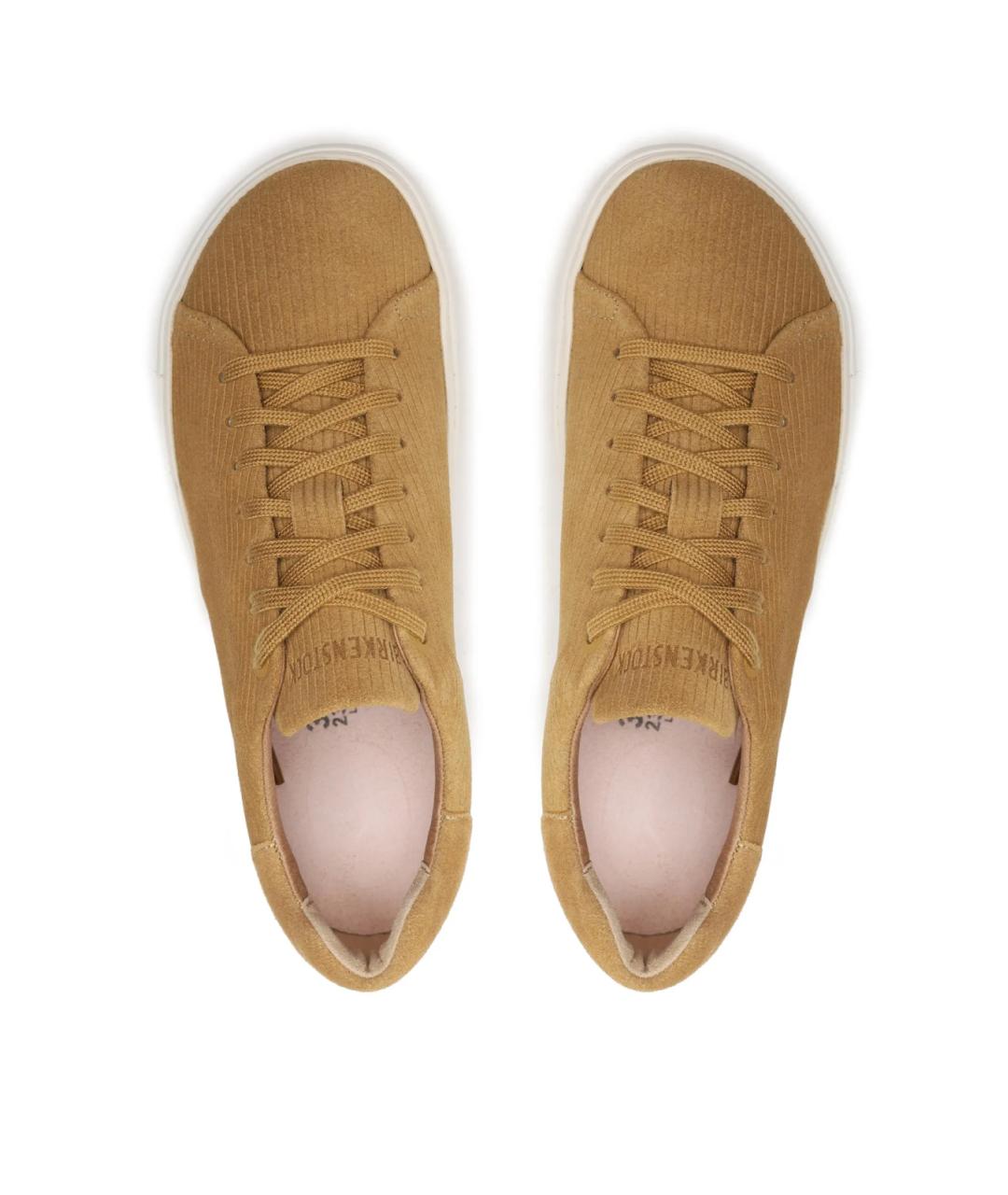 BIRKENSTOCK Бежевые замшевые кроссовки, фото 4