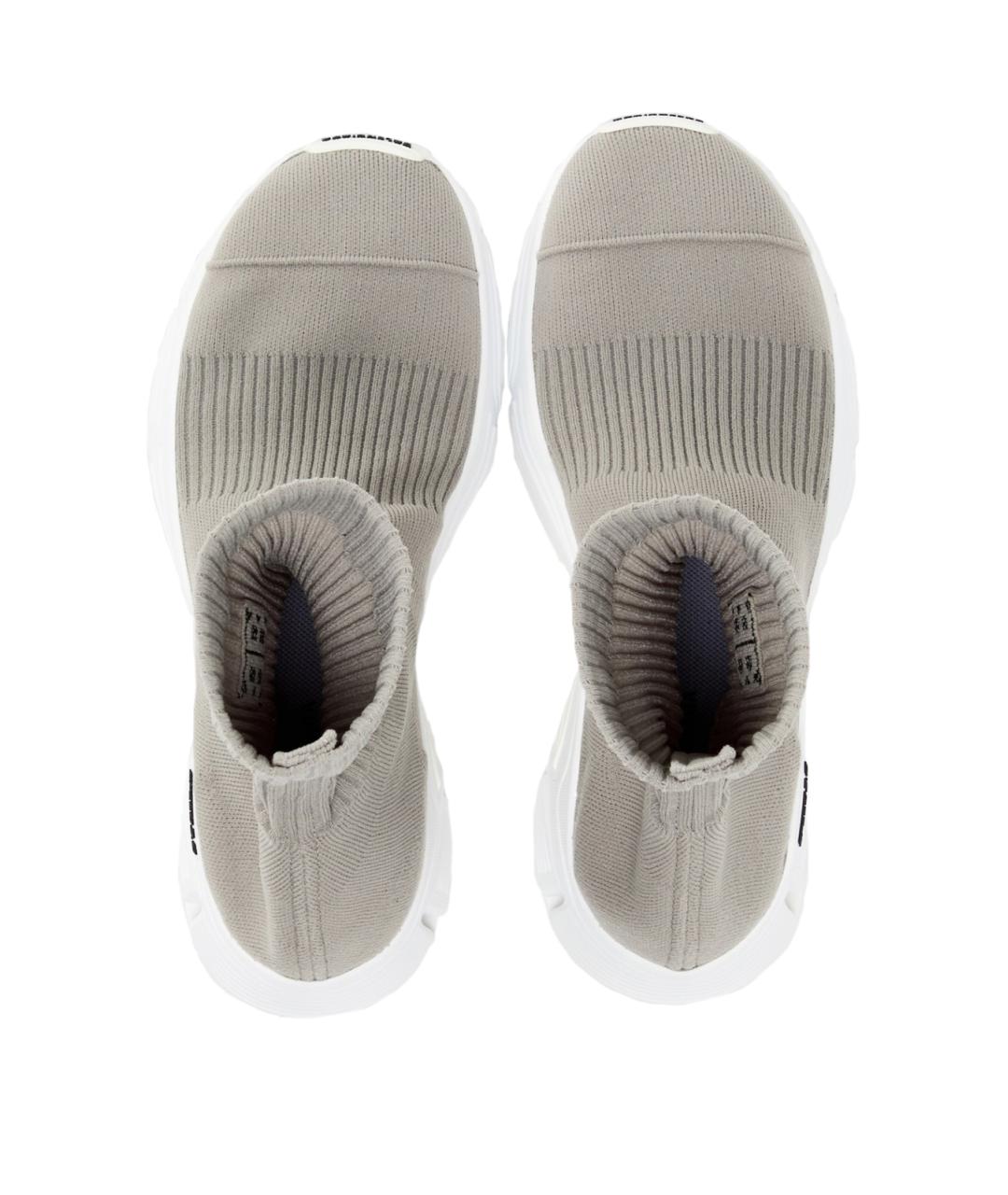 BALENCIAGA Серые текстильные кроссовки, фото 3