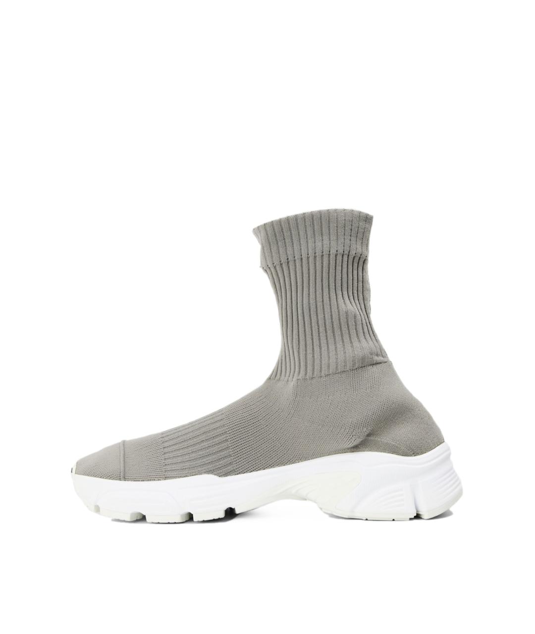 BALENCIAGA Серые текстильные кроссовки, фото 2