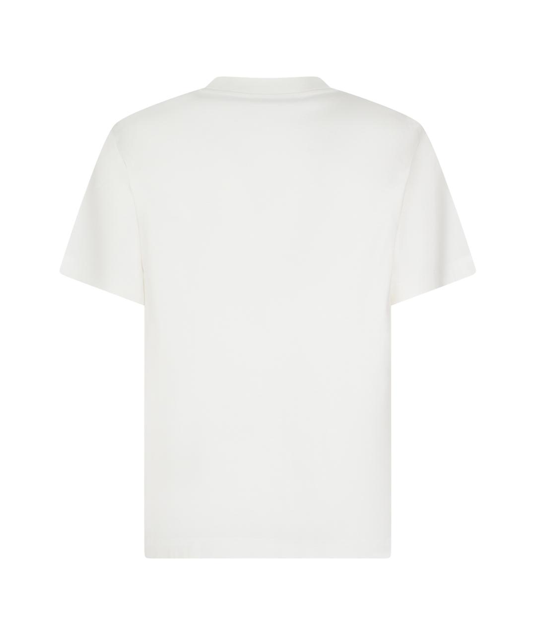 BURBERRY Белая футболка, фото 2