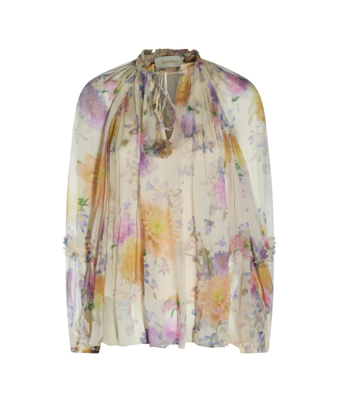 ZIMMERMANN Мульти вискозная блузы, фото 1