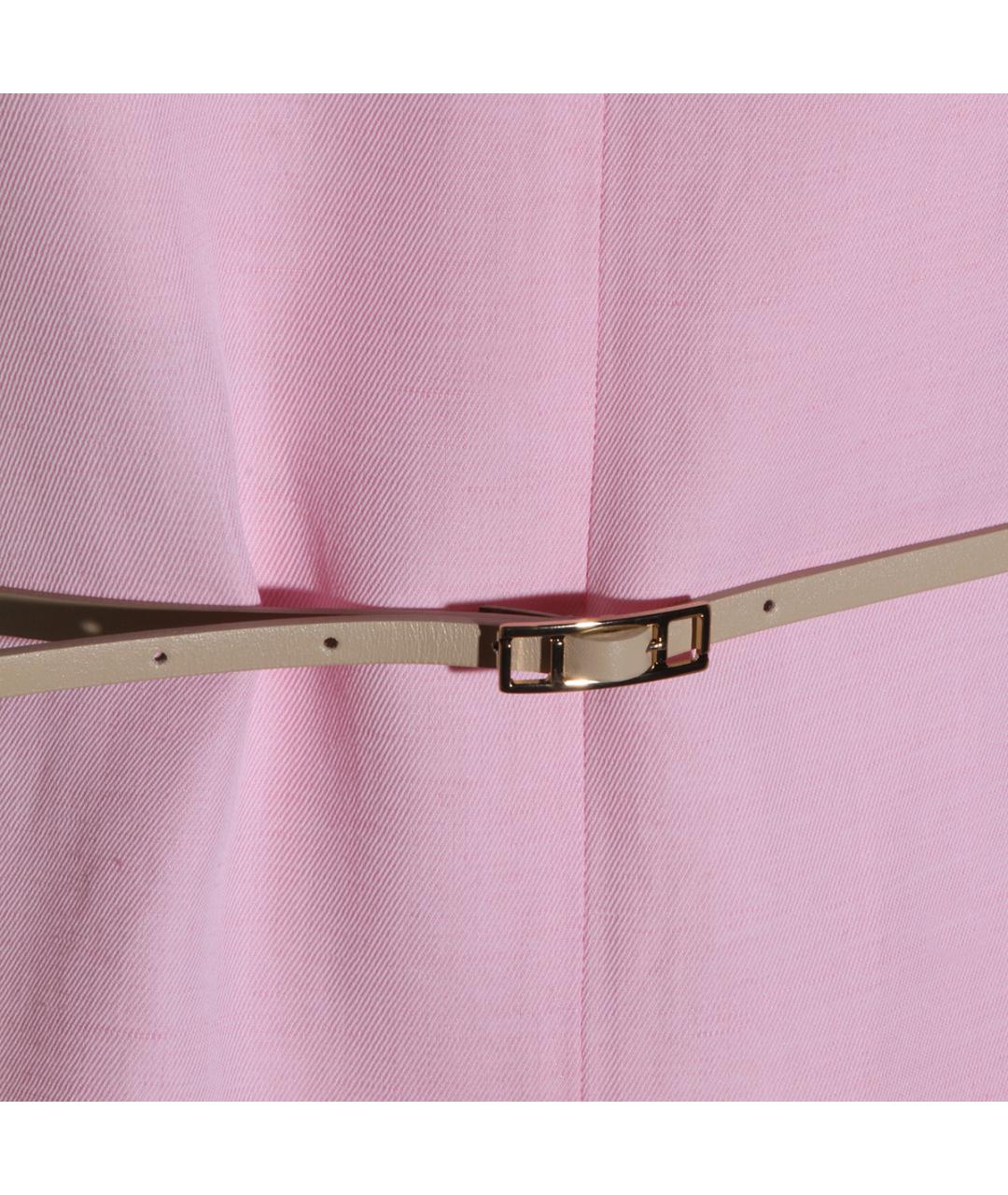 FABIANA FILIPPI Розовое вискозное повседневное платье, фото 3