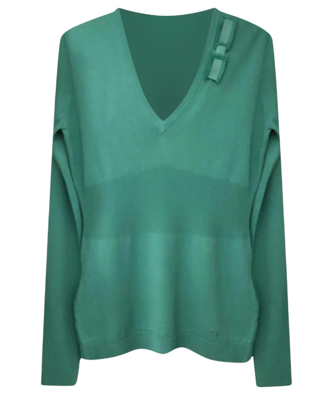 LIU JO Зеленый джемпер / свитер, фото 1