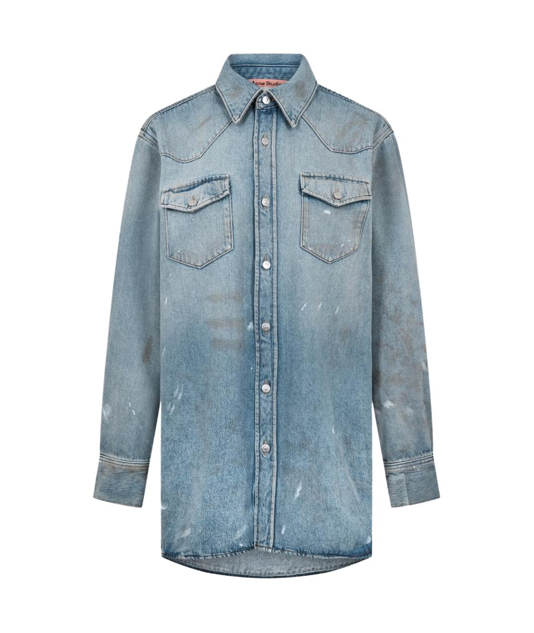 ACNE STUDIOS Синяя куртка, фото 1