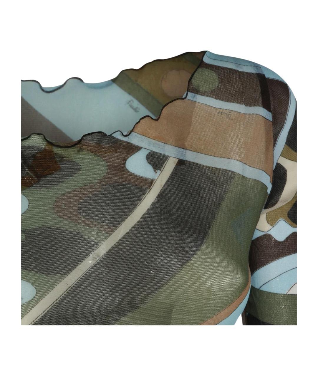 EMILIO PUCCI Мульти майка, фото 4