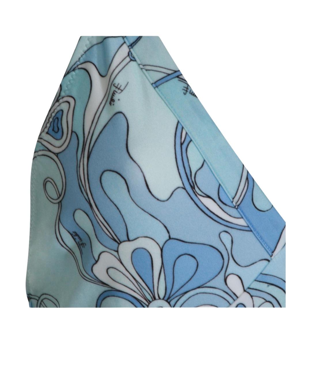 EMILIO PUCCI Синий купальник, фото 3