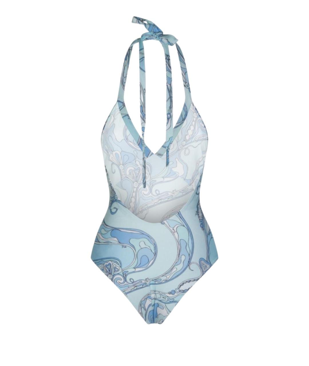 EMILIO PUCCI Синий купальник, фото 2