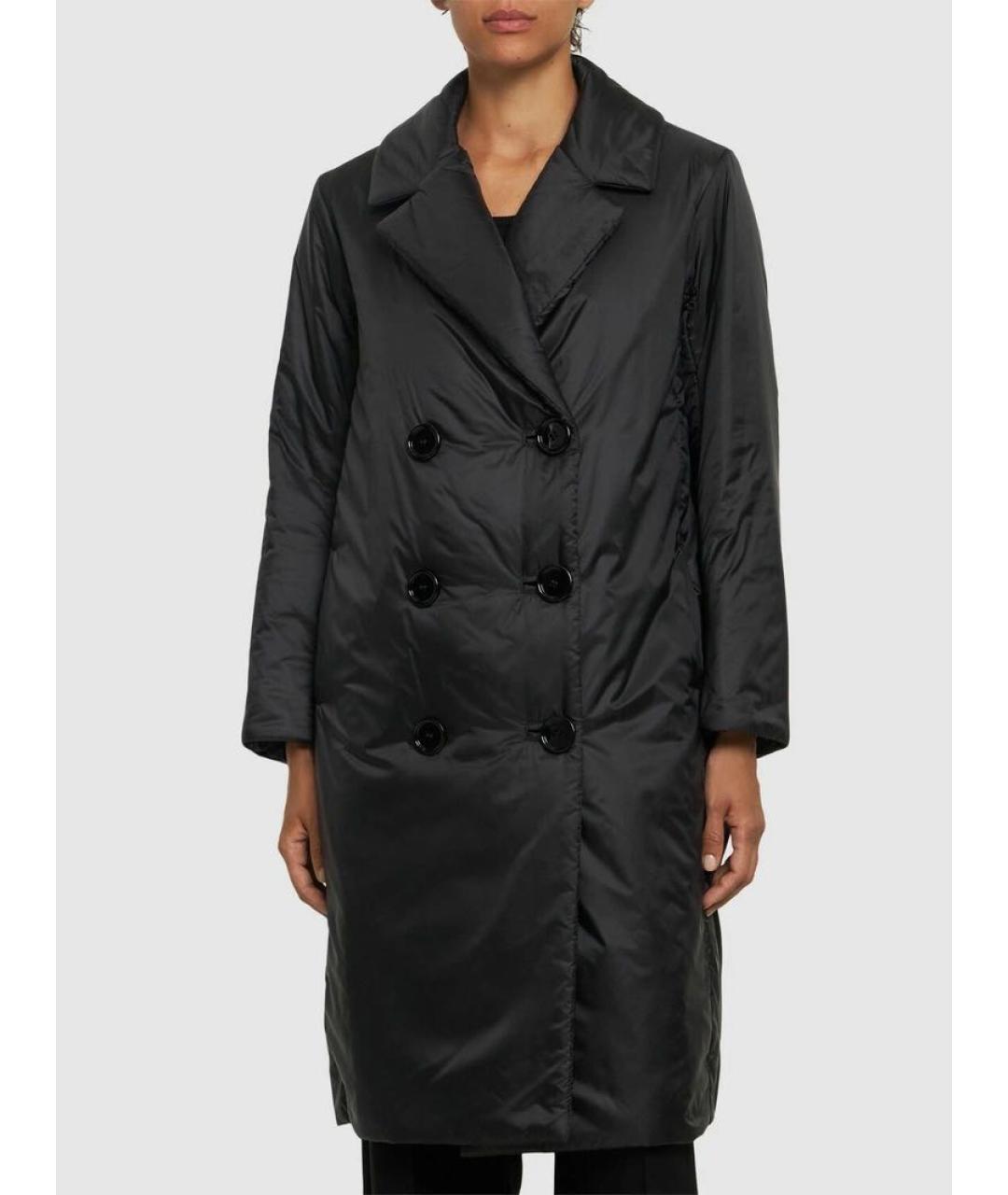 MAX MARA Черное пальто, фото 2