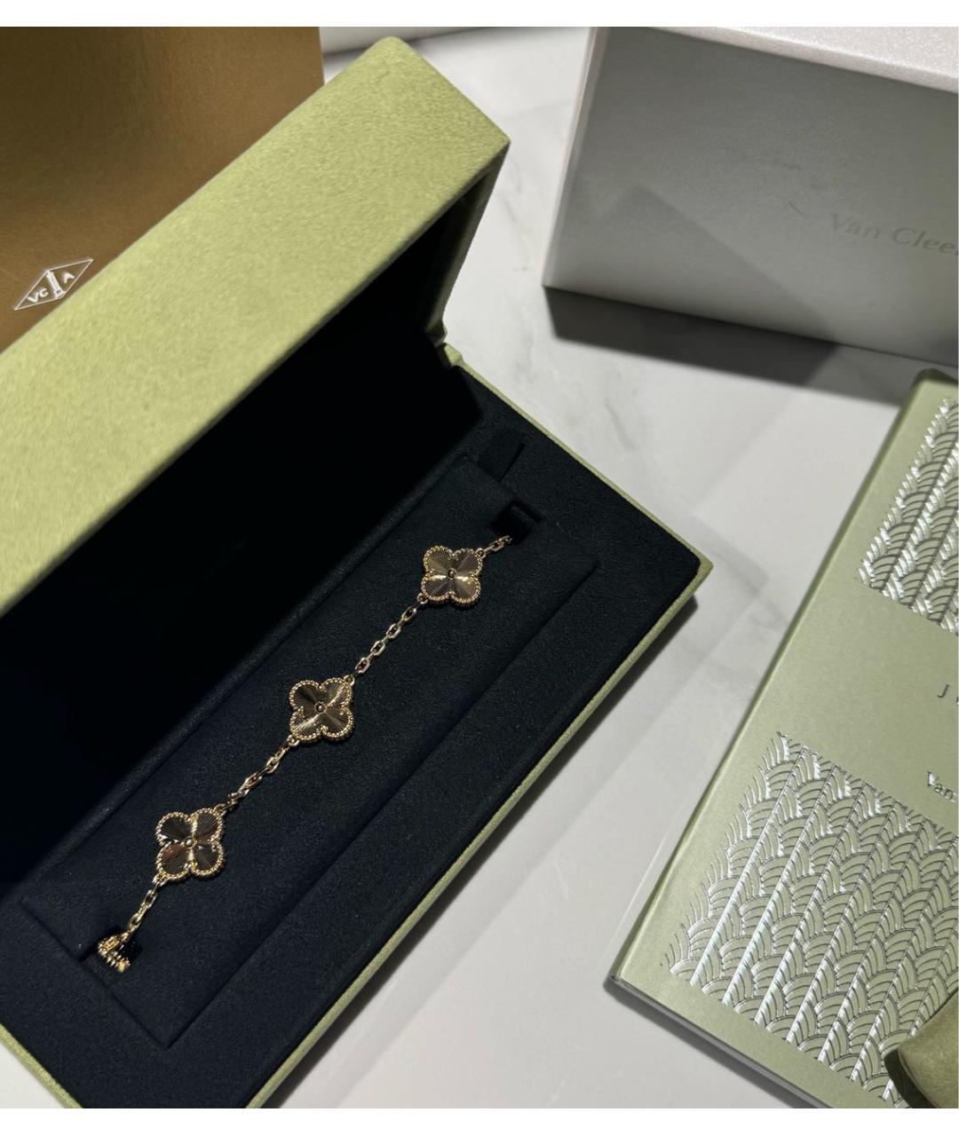 VAN CLEEF & ARPELS Золотой браслет из желтого золота, фото 4