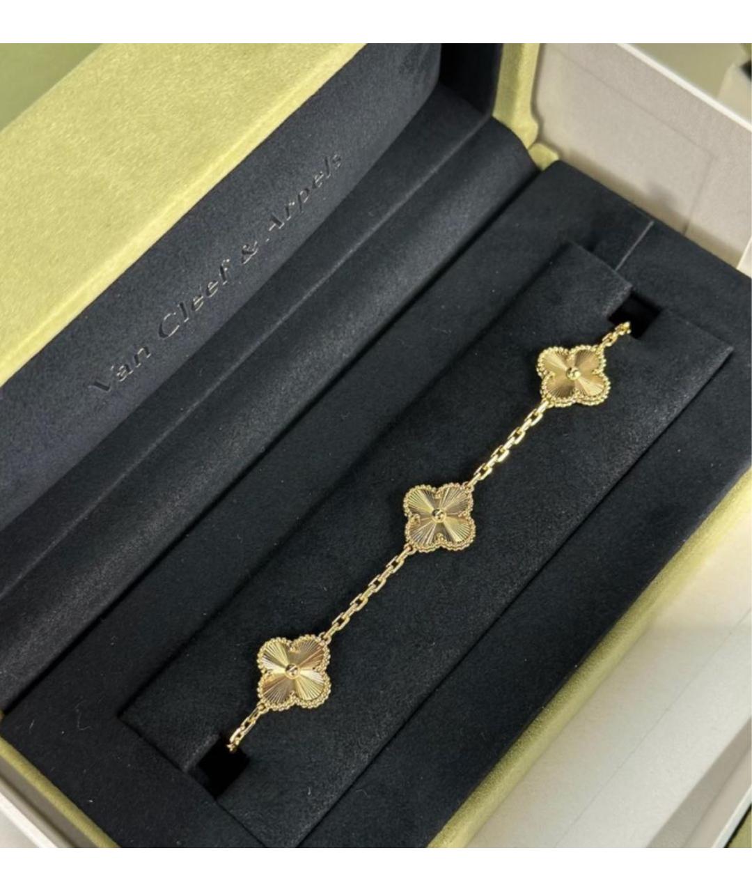 VAN CLEEF & ARPELS Золотой браслет из желтого золота, фото 2