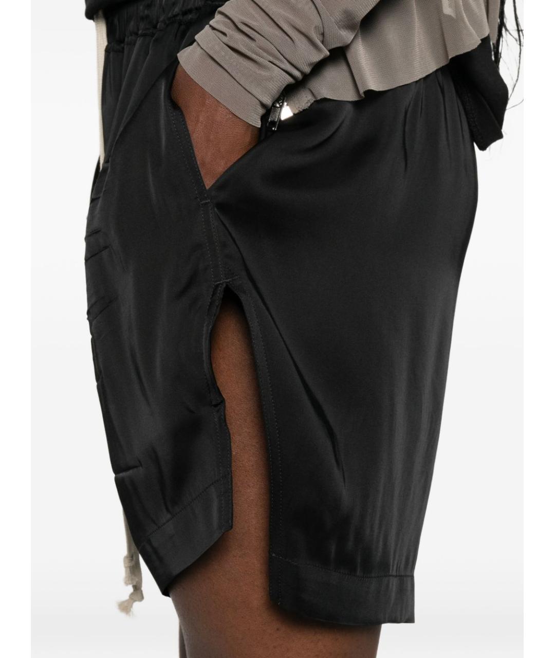 RICK OWENS Черные шорты, фото 2