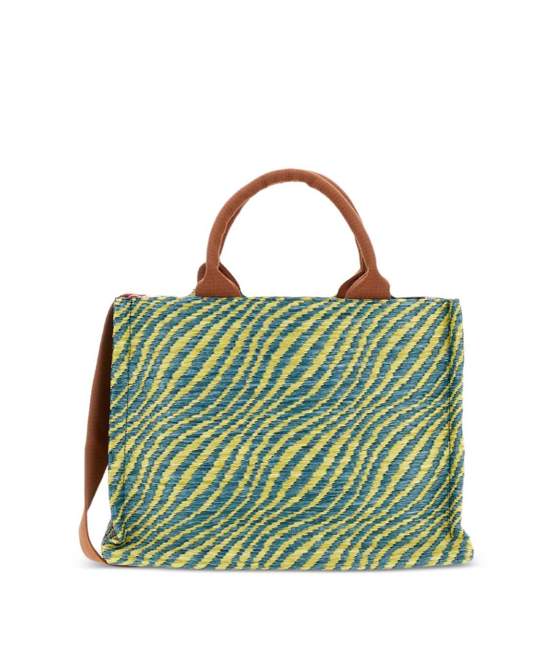 MARNI Зеленая сумка тоут, фото 2