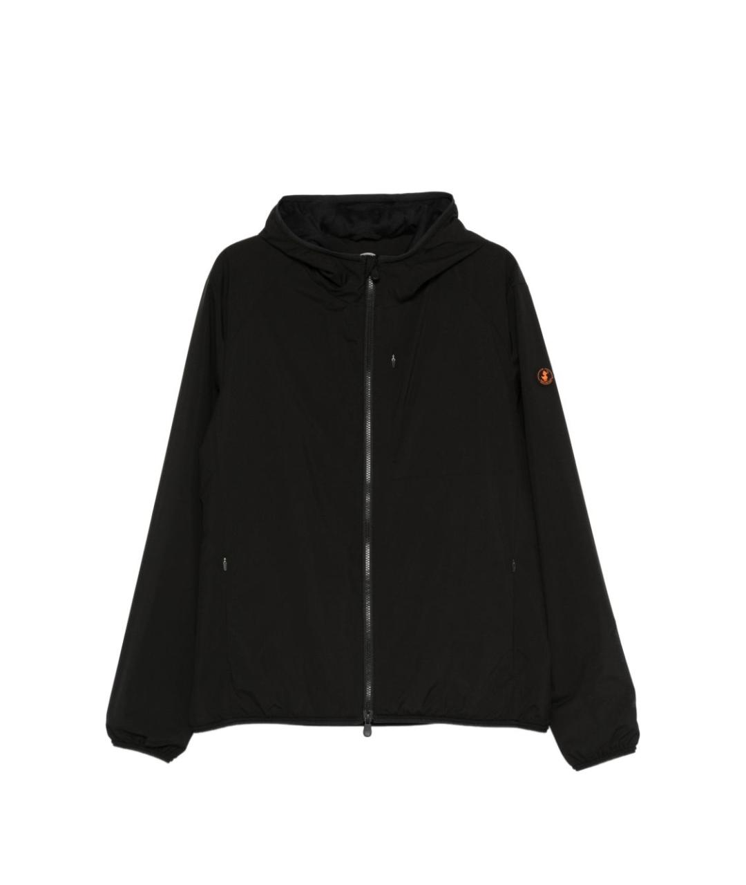 SAVE THE DUCK Черная полиэстеровая куртка, фото 1