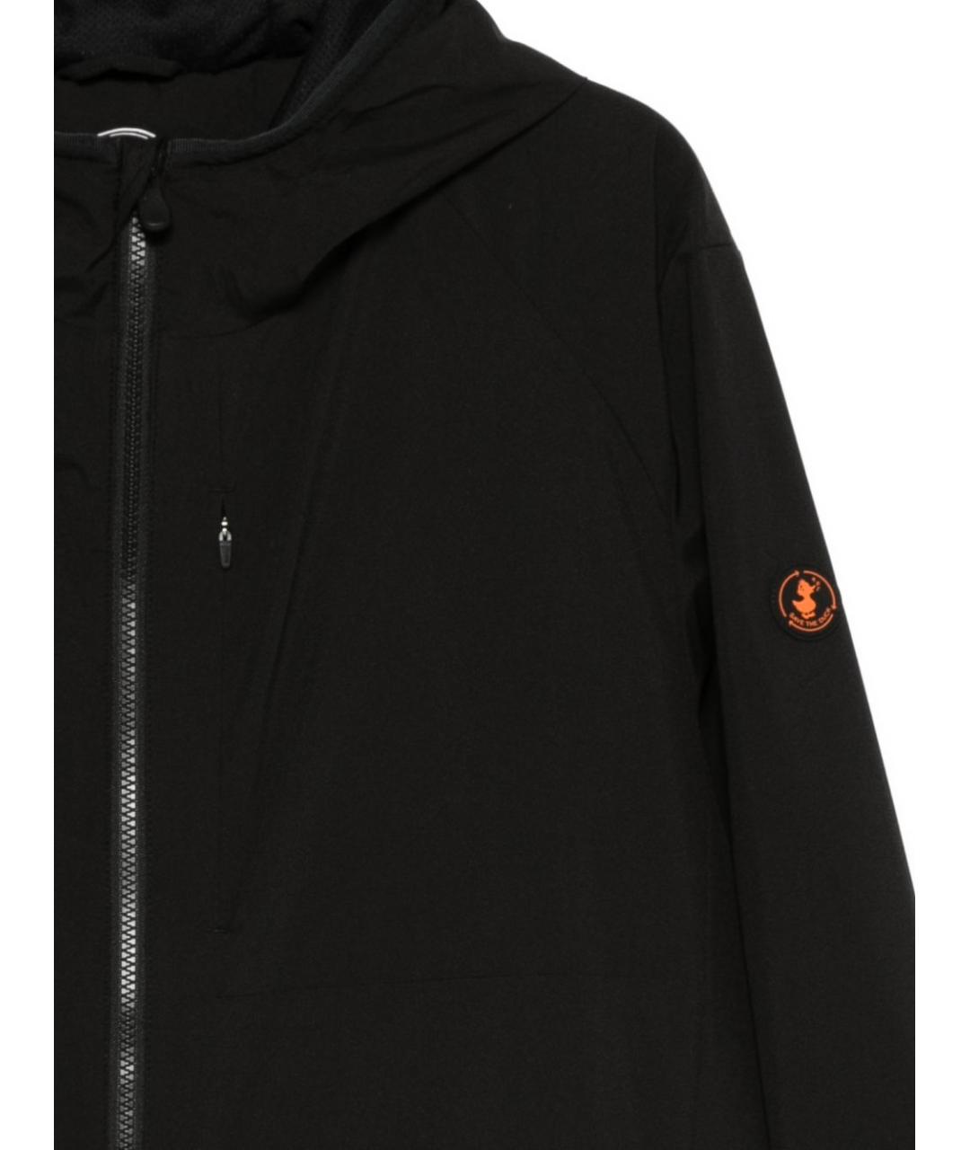 SAVE THE DUCK Черная полиэстеровая куртка, фото 3