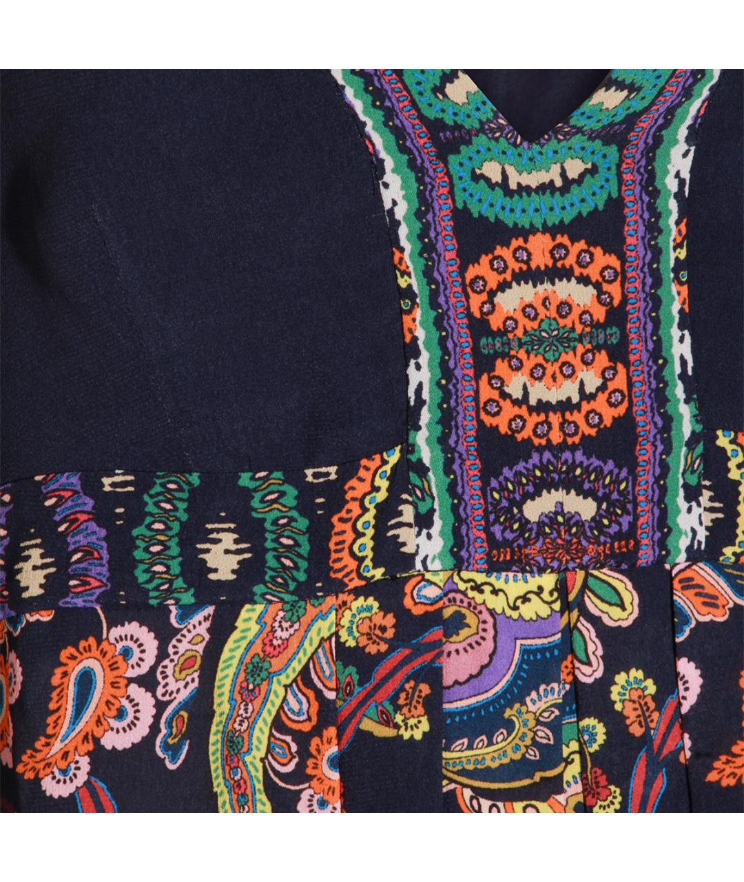 ETRO Мульти вискозное платье, фото 3