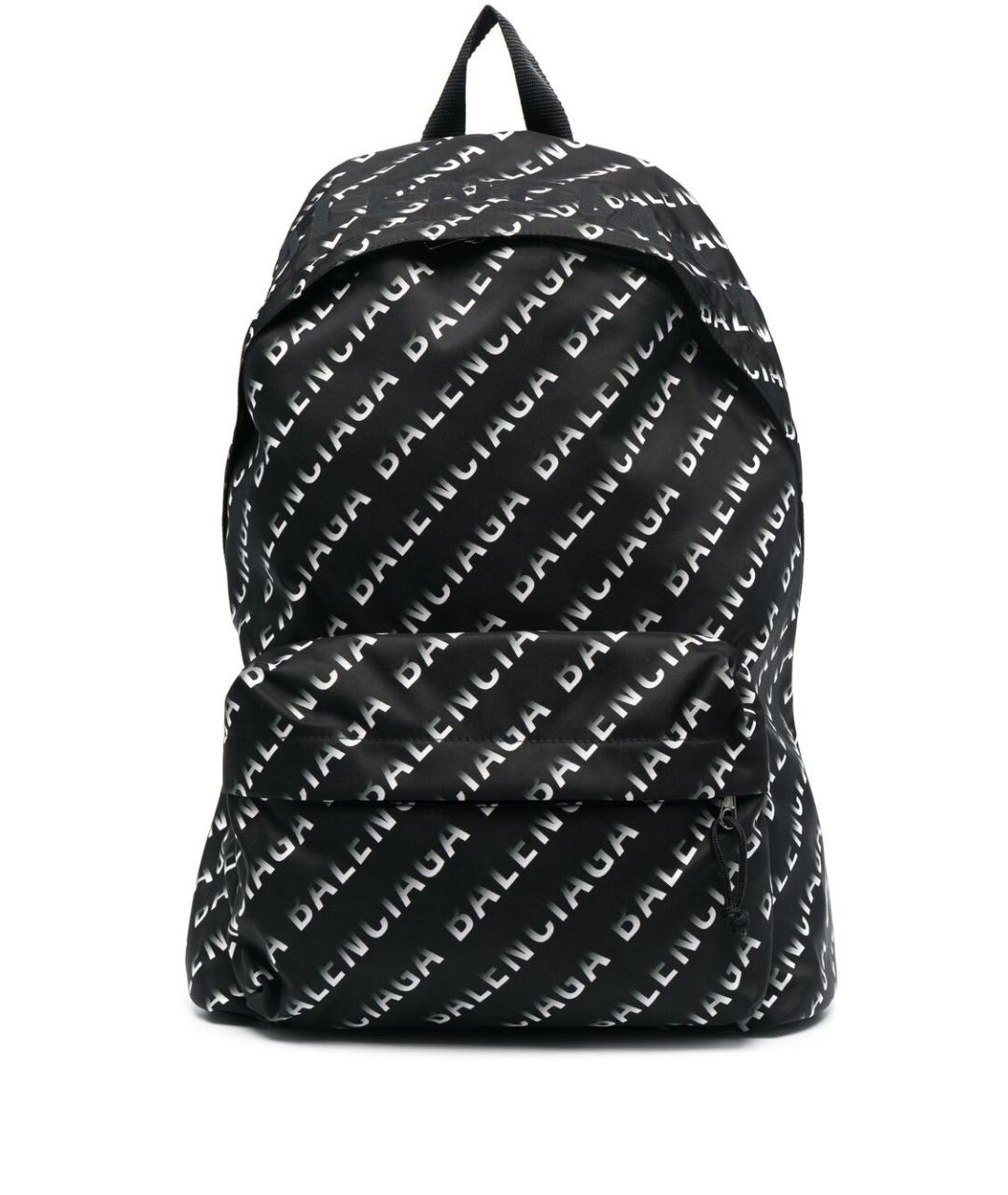 BALENCIAGA Черный синтетический рюкзак, фото 1