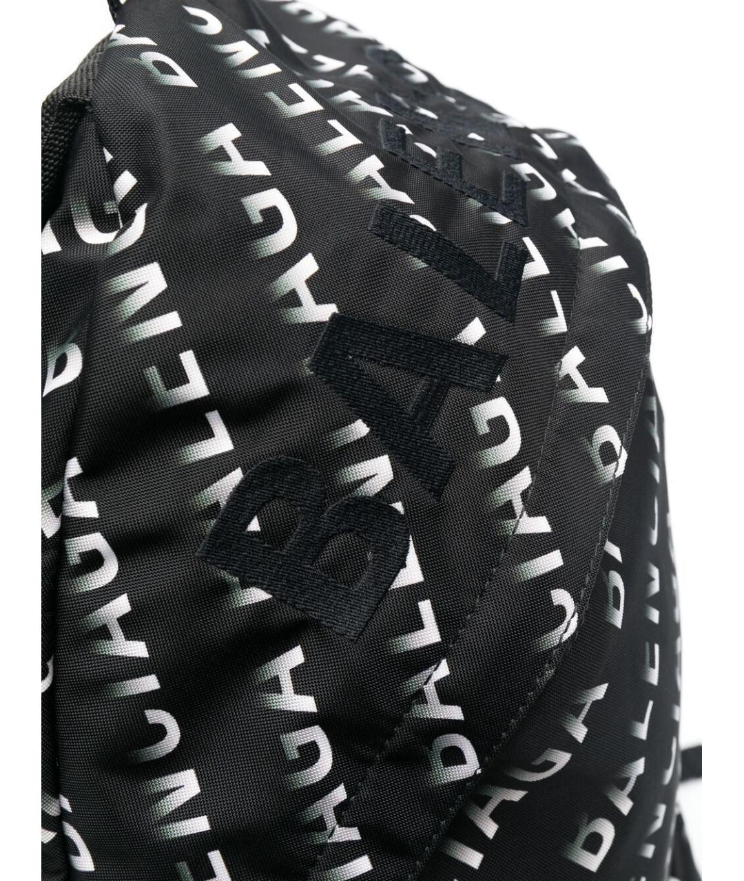 BALENCIAGA Черный синтетический рюкзак, фото 3