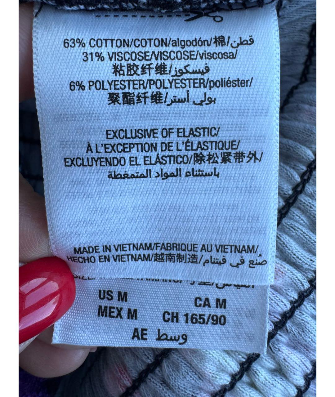 JUICY COUTURE Черная хлопковая майка, фото 6