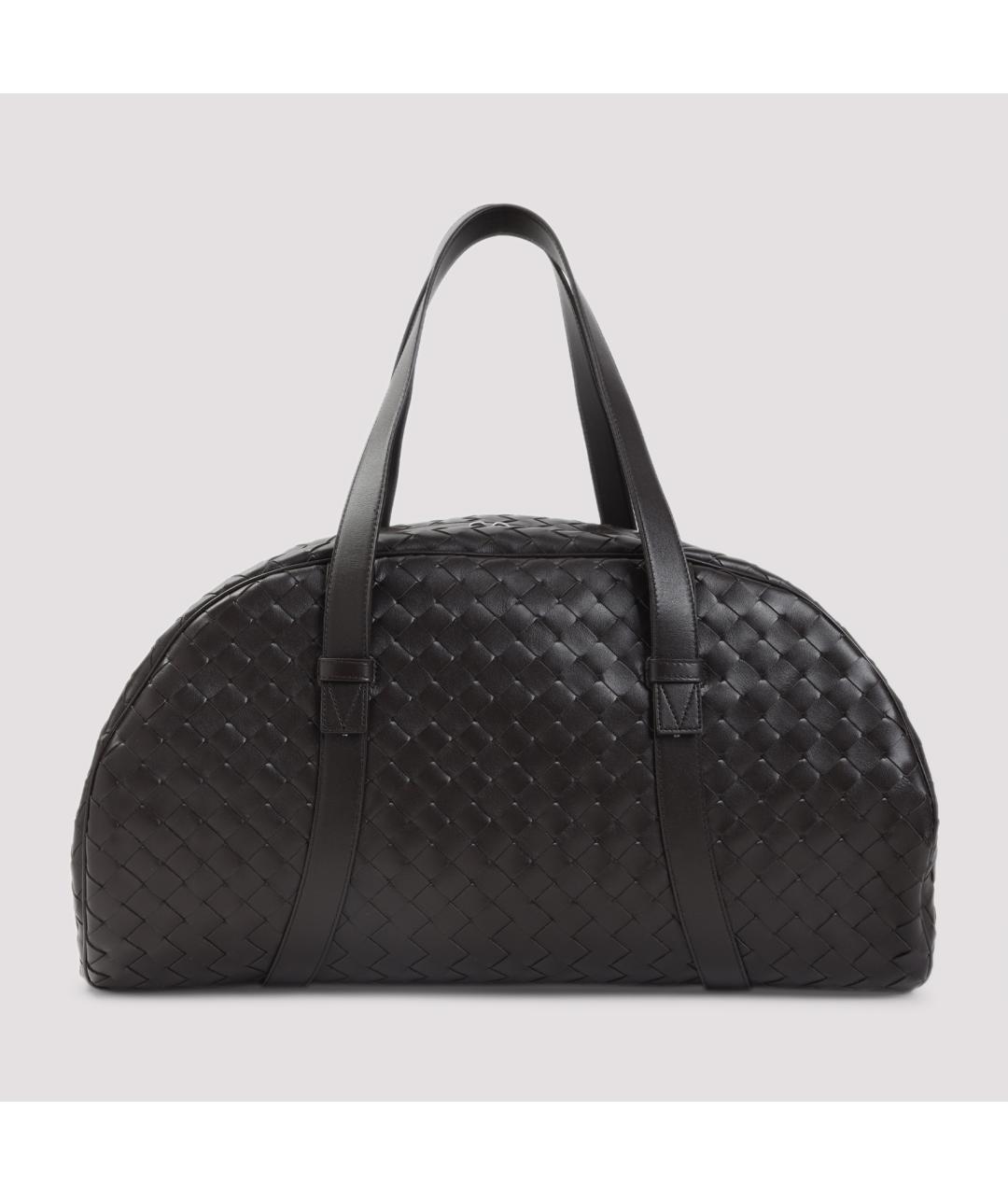BOTTEGA VENETA Коричневая кожаная сумка тоут, фото 3