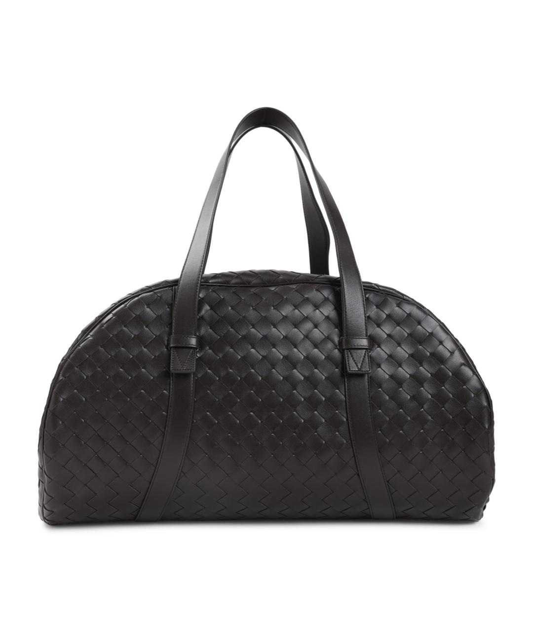 BOTTEGA VENETA Коричневая кожаная сумка тоут, фото 1