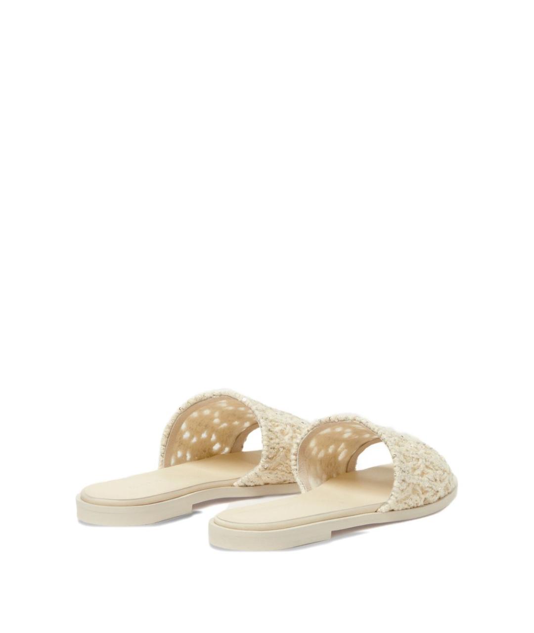 FABIANA FILIPPI Белые шлепанцы, фото 4