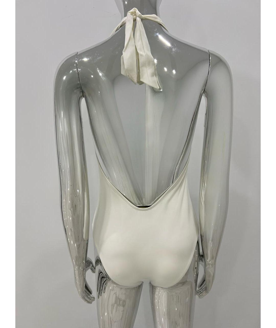 VERSACE Белый полиэстеровый купальник, фото 4