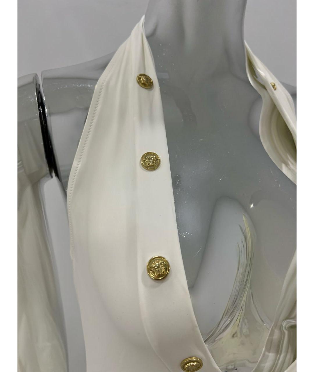 VERSACE Белый полиэстеровый купальник, фото 5