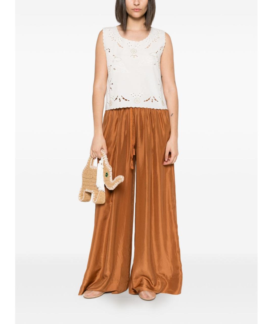 FORTE FORTE Белая хлопковая майка, фото 4