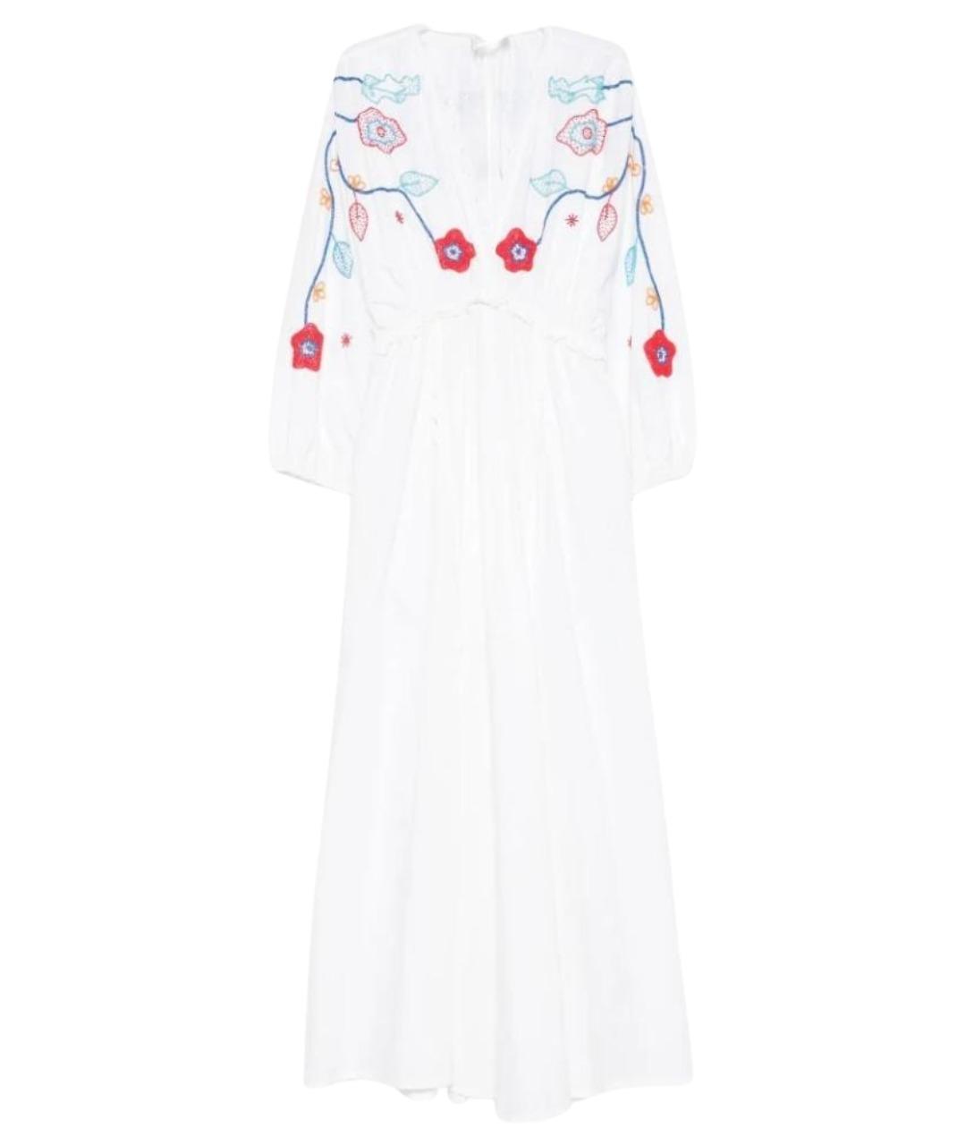 FORTE FORTE Белое хлопковое повседневное платье, фото 1