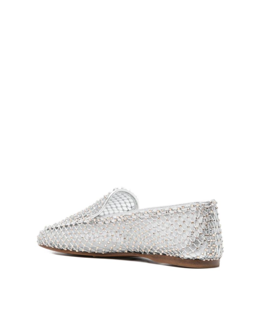 FORTE FORTE Серые кожаные лоферы, фото 4