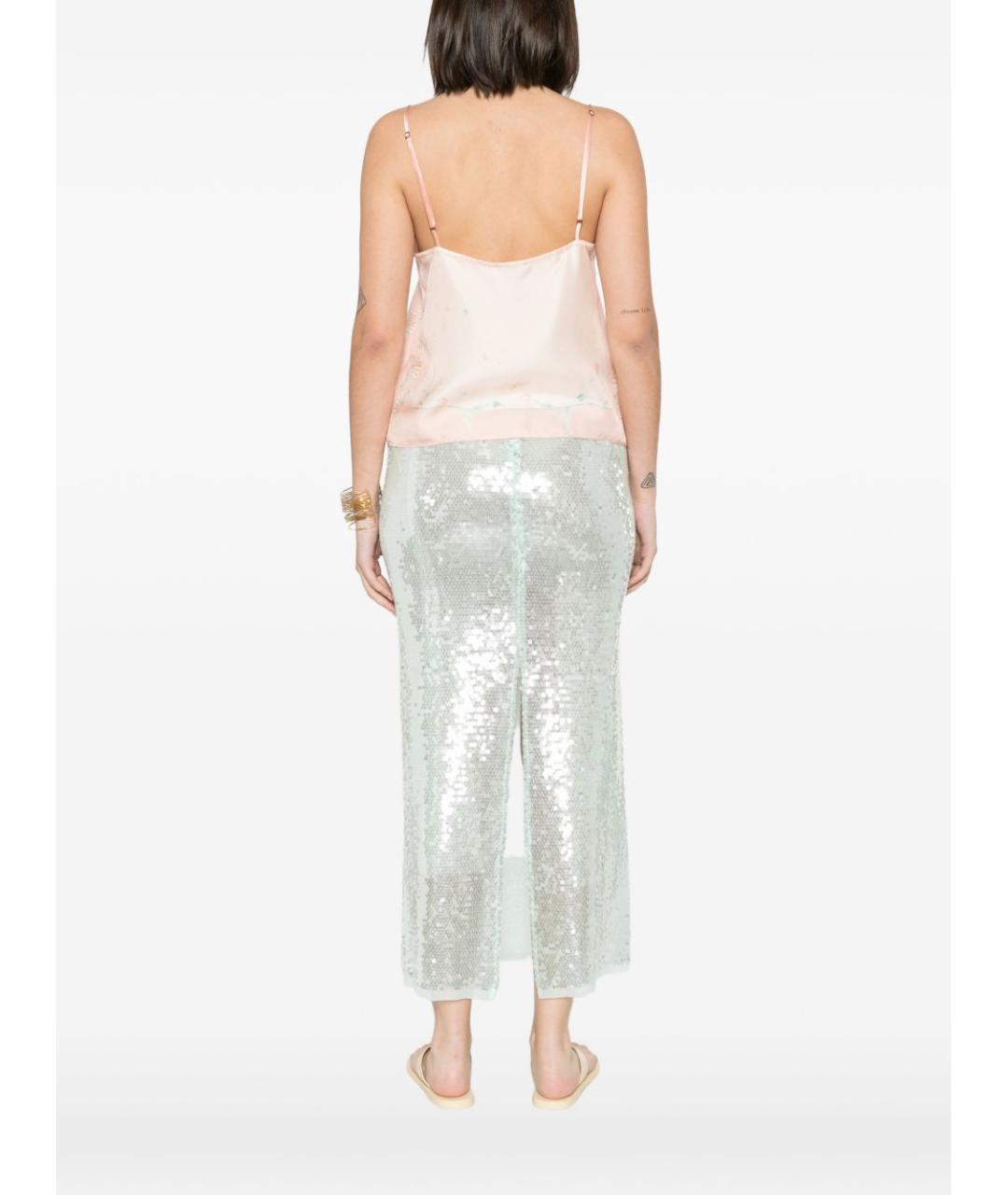 FORTE FORTE Розовая шелковая майка, фото 2