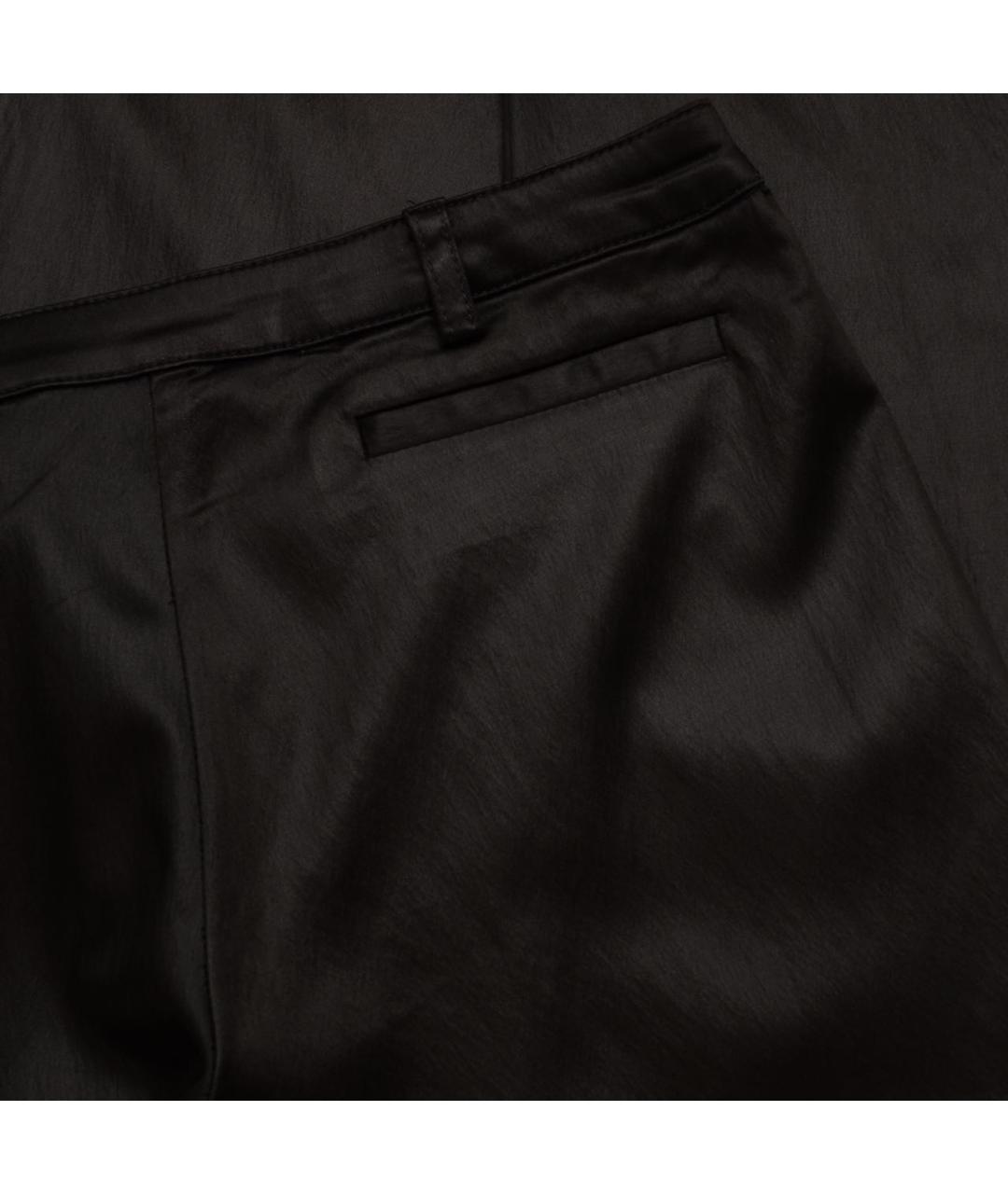 VERSUS VERSACE Черные ацетатные брюки узкие, фото 6