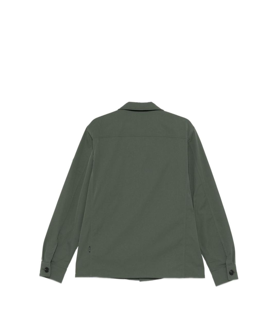 SAVE THE DUCK Зеленая полиэстеровая куртка, фото 3