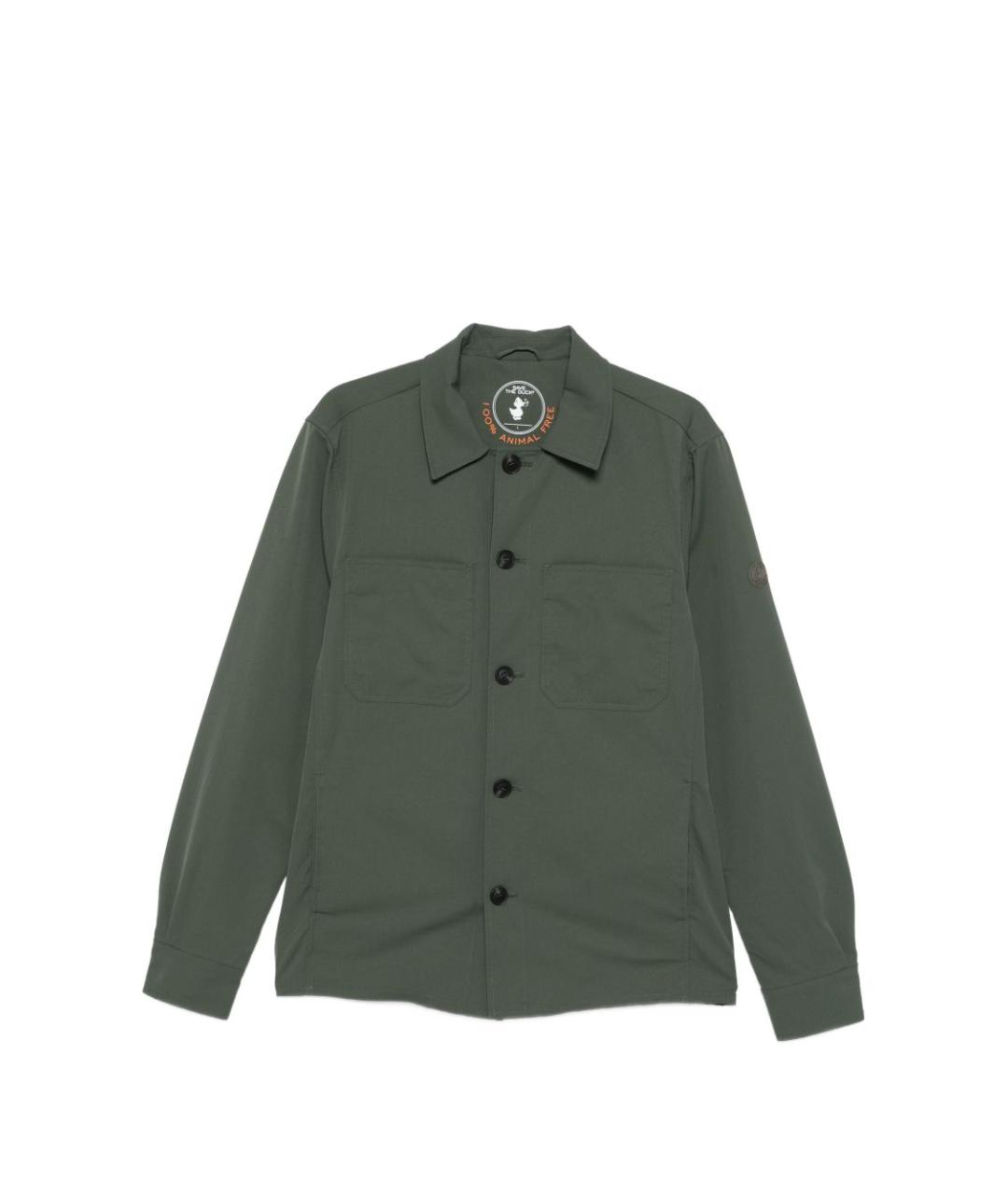 SAVE THE DUCK Зеленая полиэстеровая куртка, фото 1