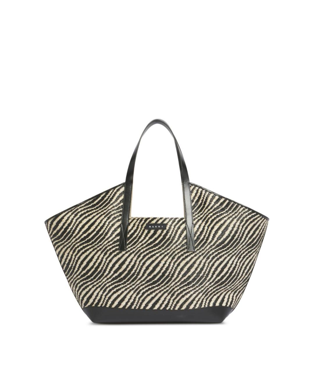 MARNI Мульти жаккардовая сумка тоут, фото 1