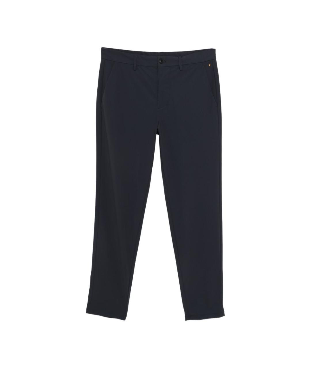 SAVE THE DUCK Темно-синие полиамидовые повседневные брюки, фото 1