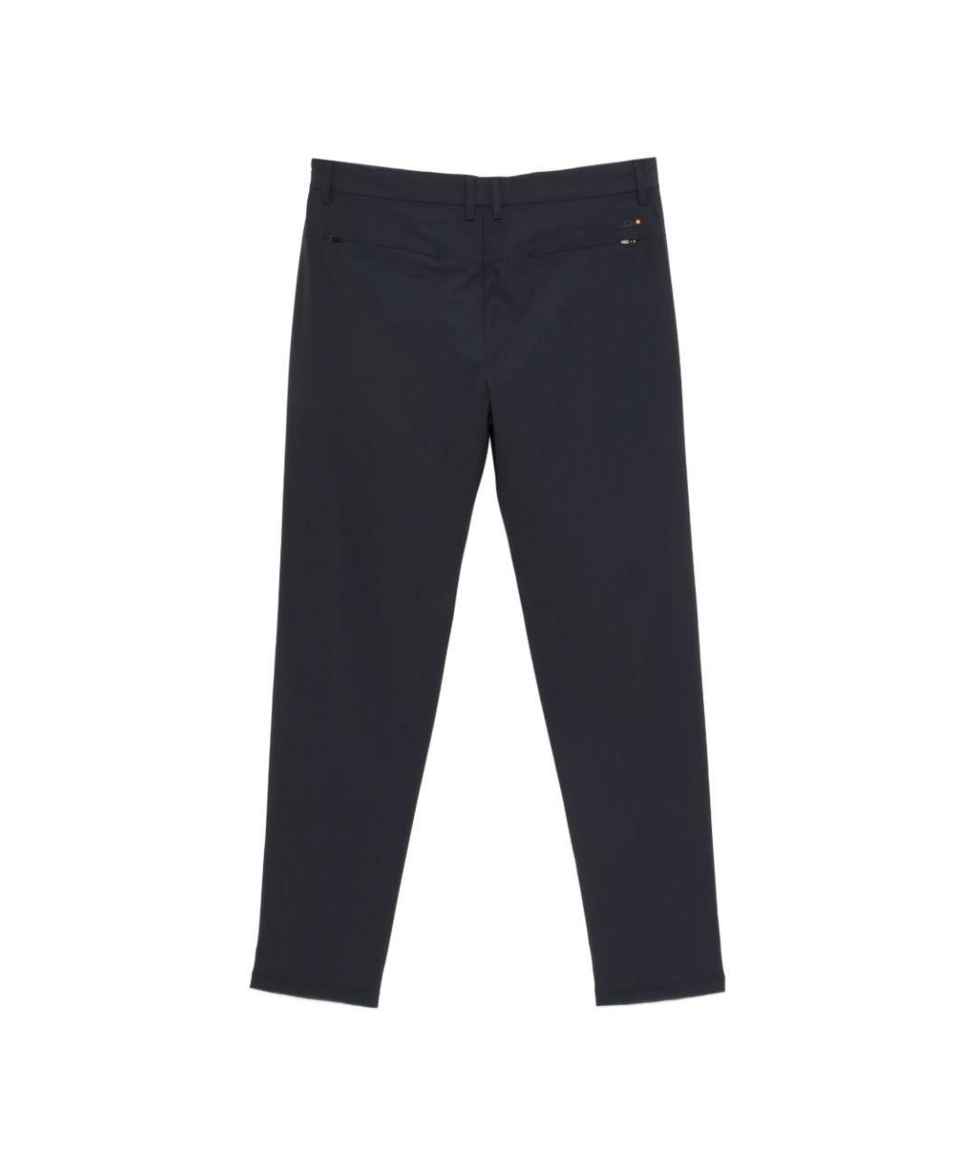 SAVE THE DUCK Темно-синие полиамидовые повседневные брюки, фото 2
